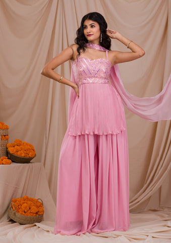 Gown Pink Colour | 3d-mon.com